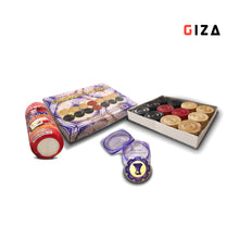 Load image into Gallery viewer, GIZA Tournament Quality Carrommen, Striker & Powder Combo (F1) Pack for Carrom Boards - 3 in 1 Set