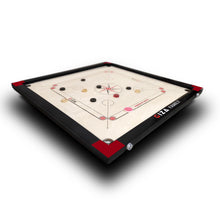 Load image into Gallery viewer, GIZA Family - Premium Carrom Boards for Home - with Coins, Striker & Powder (Red)