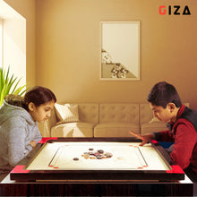 Load image into Gallery viewer, GIZA Junior - Premium Carrom Boards for Children - with Coins, Striker & Powder (White)