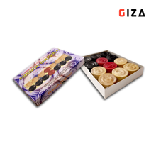 Load image into Gallery viewer, GIZA Tournament Quality Carrommen, Striker &amp; Powder Combo (F2) Pack for Carrom Boards - 3 in 1 Set
