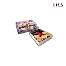 Load image into Gallery viewer, GIZA Tournament Quality Carrommen, Striker &amp; Powder Combo (F3) Pack for Carrom Boards - 2 in 1 Set
