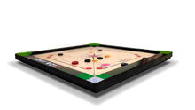 Load image into Gallery viewer, GIZA Junior - Premium Carrom Boards for Children - with Coins, Striker &amp; Powder (Green)
